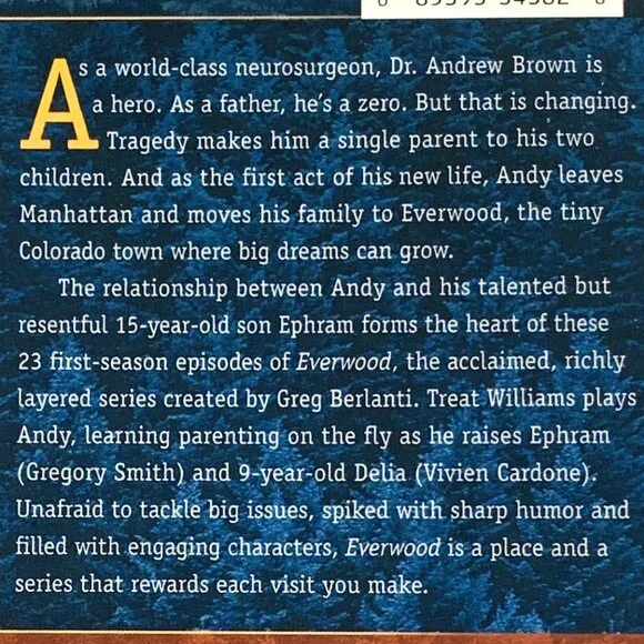 Everwood Season 1 DVD Boxset Family Not Rated - Picture 3 of 7